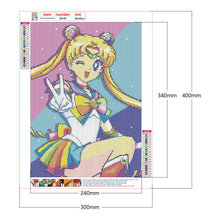 Load image into Gallery viewer, Diamond Painting - Full Round - Sailor Moon (30*40CM)