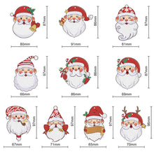 Load image into Gallery viewer, 10pcs Cartoon Pendant Spot DIY Rhinestone Pendant Home Decoration (GS205)
