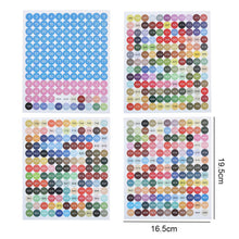 Load image into Gallery viewer, Number Label Stickers for Diamond Painting Storage Box Bottle (Black White)