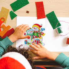 Load image into Gallery viewer, DIY Diamond Sticker Art Crafts 5D Stickers Creative Greeting Card (BT074)