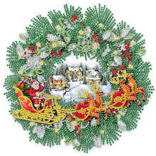 Load image into Gallery viewer, Diamond Painting - Partial Special Shaped - wreath (30*30CM)