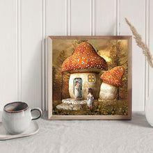 Load image into Gallery viewer, Diamond Painting - Full Square - mushroom house (40*40CM)