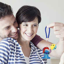 Load image into Gallery viewer, Active Stitzer DIY Diamonds Painting Keychain Acrylic Crystal Crafts (AA1200-2)