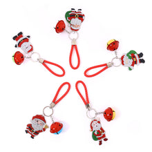 Load image into Gallery viewer, Santa Claus DIY Diamonds Painting Keychain Acrylic Crystal Art Crafts (AA1201-2)