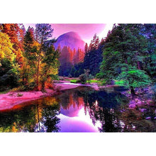 Load image into Gallery viewer, Diamond Painting - Full Round - lakeside (50*40CM)