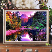 Load image into Gallery viewer, Diamond Painting - Full Round - lakeside (50*40CM)