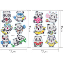 Load image into Gallery viewer, DIY Gem Art Sticker Cute Stickers Paint by Numbers for Kids Adult (BT085)