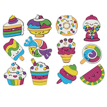 Load image into Gallery viewer, DIY Gem Art Sticker Cute Stickers Paint by Numbers for Kids Adult (BT086)
