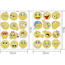 Load image into Gallery viewer, DIY Gem Art Sticker Cute Stickers Paint by Numbers for Kids Adult (BT088)