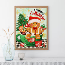 Load image into Gallery viewer, Diamond Painting - Full Round - christmas gingerbread man (30*40CM)