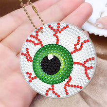 Load image into Gallery viewer, 6pcs/set Diamond Painting Keychains Acrylic DIY Key Chains Charm Christmas Gifts (YSK117)