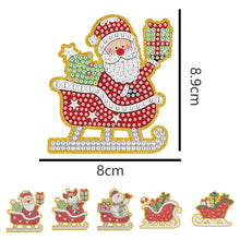 Load image into Gallery viewer, 5pcs Diamond Painting Decoration Handmade for Children Christmas Gift (GP020)
