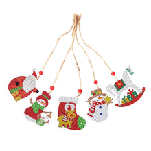 Load image into Gallery viewer, 5pcs Diamond Painting Decoration Handmade for Children Christmas Gift (GP021)