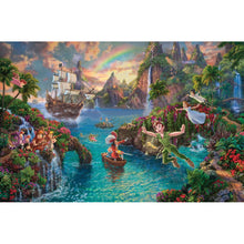 Load image into Gallery viewer, Diamond Painting - Full Round - Disney Dreams Peter Pan's Neverland (50*30CM)