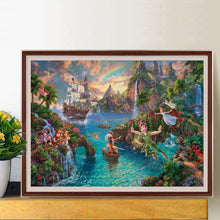 Load image into Gallery viewer, Diamond Painting - Full Round - Disney Dreams Peter Pan's Neverland (50*30CM)