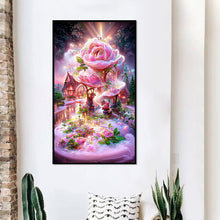 Load image into Gallery viewer, Diamond Painting - Full Round - rose castle (40*70CM)