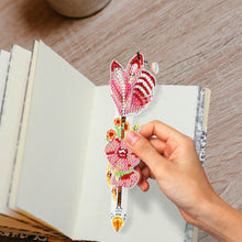 Load image into Gallery viewer, 6pcs Bookmark Student Gifts 5D DIY Feather Shape for Adults Kids (SQ203)