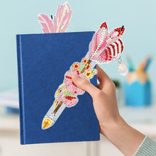Load image into Gallery viewer, 6pcs Bookmark Student Gifts 5D DIY Feather Shape for Adults Kids (SQ203)