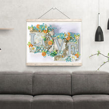 Load image into Gallery viewer, Diamond Painting - Partial Special Shaped - love (40*30CM)