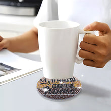 Load image into Gallery viewer, 8pcs DIY Coaster Diamond Painting Cup Cushion with Rack Home Decor (AA1127)