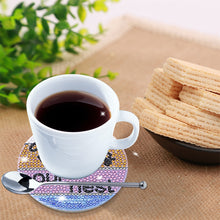 Load image into Gallery viewer, 8pcs DIY Coaster Diamond Painting Cup Cushion with Rack Home Decor (AA1127)