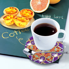 Load image into Gallery viewer, 12pcs DIY Coaster Diamond Painting Cup Cushion with Rack Home Decor (AA1132)