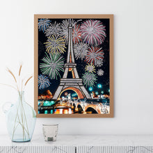 Load image into Gallery viewer, Diamond Painting - Partial Special Shaped - sunrise seaside castle (30*40CM)