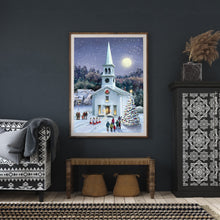 Load image into Gallery viewer, Diamond Painting - Full Round - Christmas Snow Church (30*40CM)