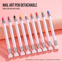 Load image into Gallery viewer, DIY Diamond Painting Pen Acrylic Twister Point Drill Pen (White Rod Purple Tip)