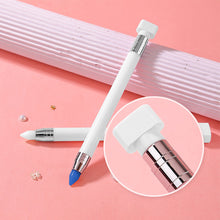 Load image into Gallery viewer, DIY Diamond Painting Pen Acrylic Twister Point Drill Pen (White Rod Blue Tip)