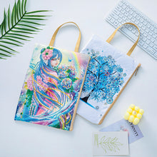 Load image into Gallery viewer, DIY Hand Made Flax Diamond Painting Storage Bag Fashion for Kids Adults (BB05)