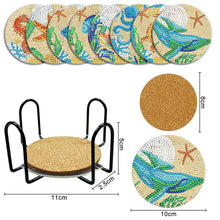 Load image into Gallery viewer, 6pcs Coasters Home Decor DIY Modern Coasters Acrylic Perfect Gift (BD213)