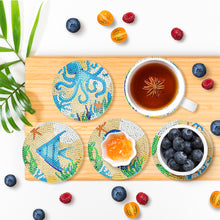 Load image into Gallery viewer, 6pcs Coasters Home Decor DIY Modern Coasters Acrylic Perfect Gift (BD213)