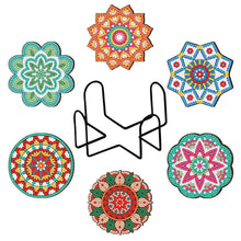 Load image into Gallery viewer, 6pcs Coasters Home Decor DIY Modern Coasters Acrylic Perfect Gift (BD601)