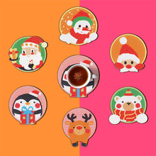 Load image into Gallery viewer, 6pcs Coasters Home Decor DIY Modern Coasters Acrylic Perfect Gift (BD602)