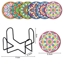Load image into Gallery viewer, 6pcs Coasters Home Decor DIY Modern Coasters Acrylic Perfect Gift (BD604)