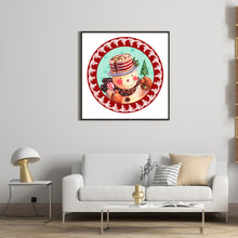 Load image into Gallery viewer, Diamond Painting - Full Round - snowman ring (30*30CM)