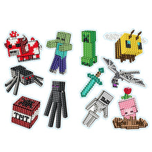 Load image into Gallery viewer, 5D Diamonds Sticker Art Crafts Two Pieces Handmade Children Gifts (BT102)