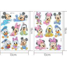 Load image into Gallery viewer, 2pcs Stickers Cute DIY Cartoon Animal for Kids Adult Gift Rewards (BT105)