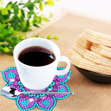 Load image into Gallery viewer, Datura DIY Diamonds Painting Coaster Woodiness with Rack Cup Pad Decor (BD008)