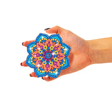 Load image into Gallery viewer, Datura DIY Diamonds Painting Coaster Woodiness with Rack Cup Pad Decor (BD008)