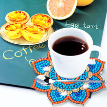 Load image into Gallery viewer, Datura DIY Diamonds Painting Coaster Woodiness with Rack Cup Pad Decor (BD008)