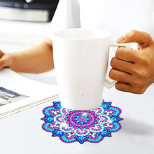 Load image into Gallery viewer, Datura DIY Diamonds Painting Coaster Woodiness with Rack Cup Pad Decor (BD009)