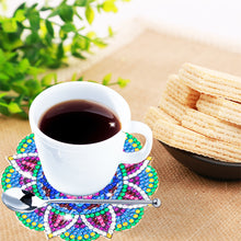 Load image into Gallery viewer, Datura DIY Diamonds Painting Coaster Woodiness with Rack Cup Pad Decor (BD009)