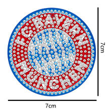 Load image into Gallery viewer, Bayern Football Badge DIY Diamonds Painting Keychain Art Crafts Gifts (YS127)