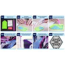 Load image into Gallery viewer, Menchengladbach Football Badge DIY Diamonds Painting Keychain Art Craft (YS128)