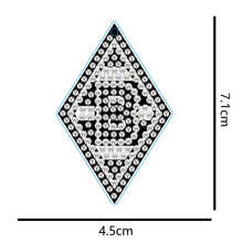 Load image into Gallery viewer, Menchengladbach Football Badge DIY Diamonds Painting Keychain Art Craft (YS128)