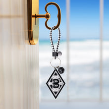 Load image into Gallery viewer, Menchengladbach Football Badge DIY Diamonds Painting Keychain Art Craft (YS128)