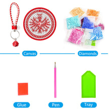 Load image into Gallery viewer, Frankfurt Football Badge DIY Diamonds Painting Keychain Art Crafts Gift (YS129)