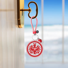Load image into Gallery viewer, Frankfurt Football Badge DIY Diamonds Painting Keychain Art Crafts Gift (YS129)